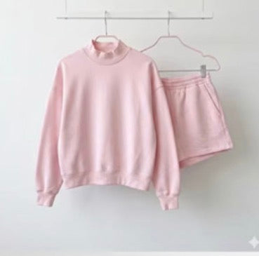 Mock Neck Set
