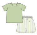 Green Short Set